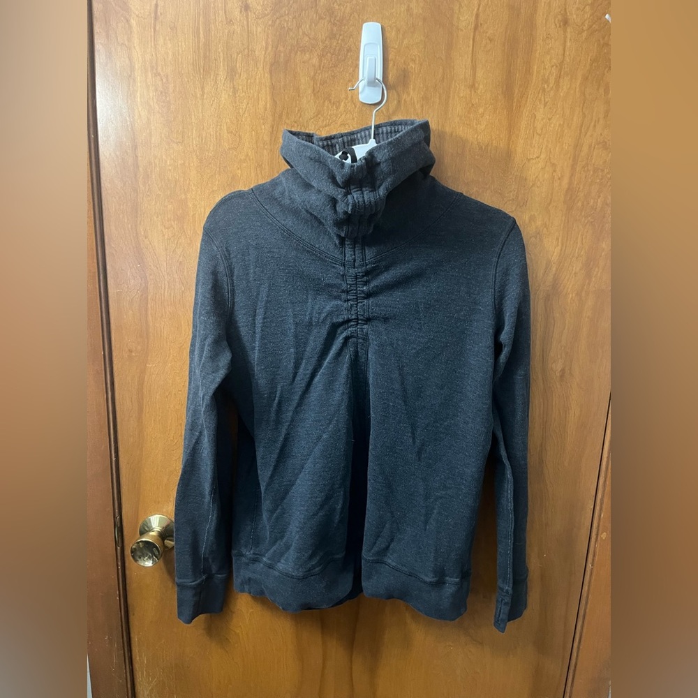 Lululemon In A Cinch Black / Super Wide Load Stripe Heather Sweatshirt